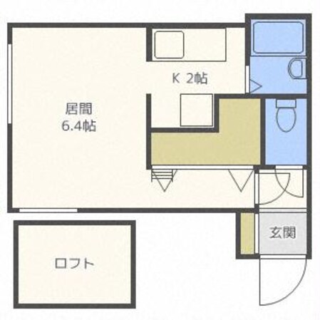 MODULOR中島公園１ｓｔの物件間取画像